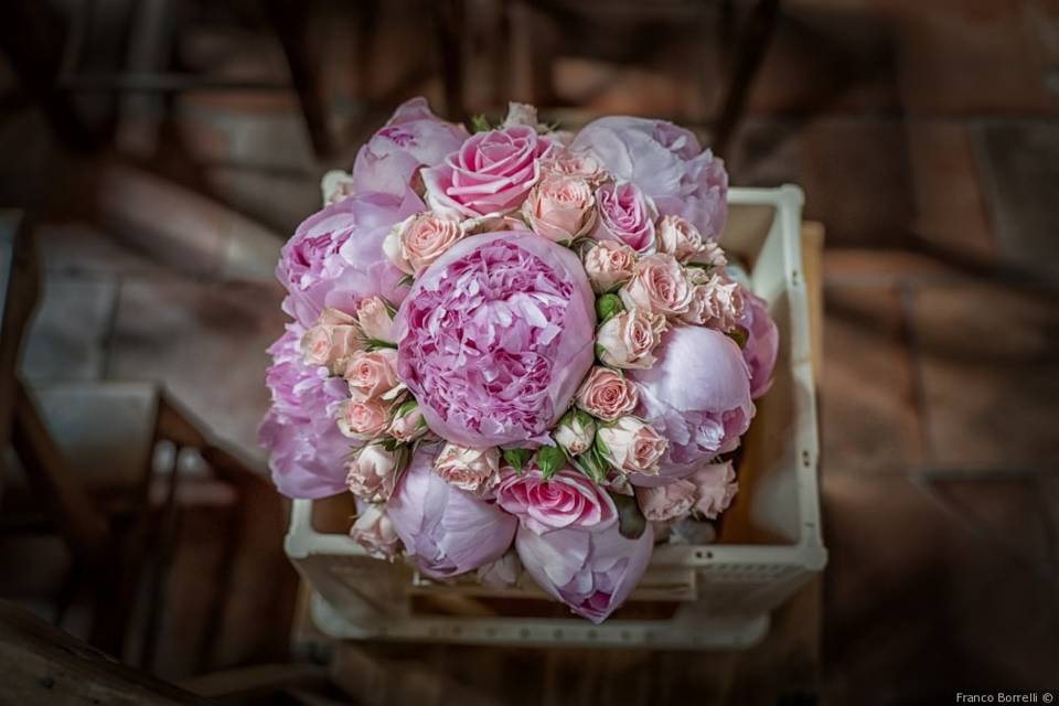 Bouquet peonie