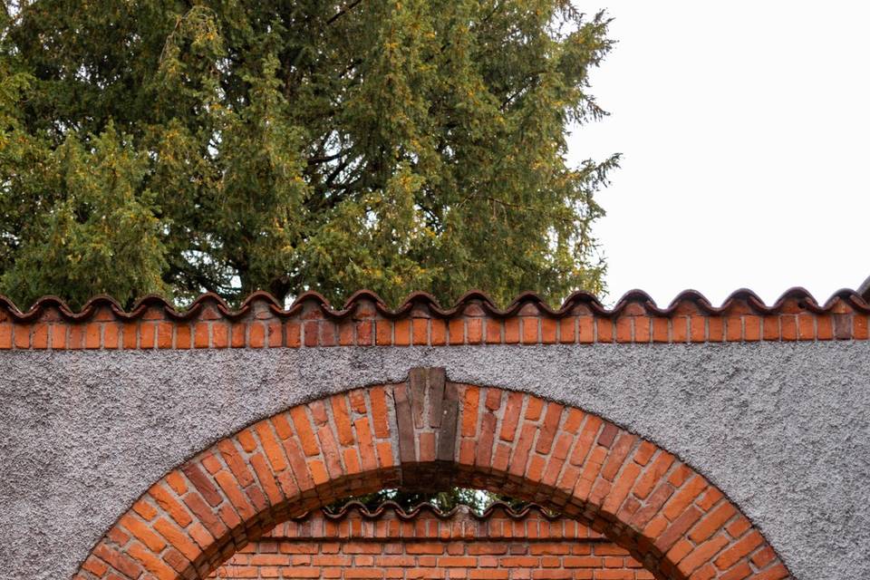 Villa Cavenago / statua