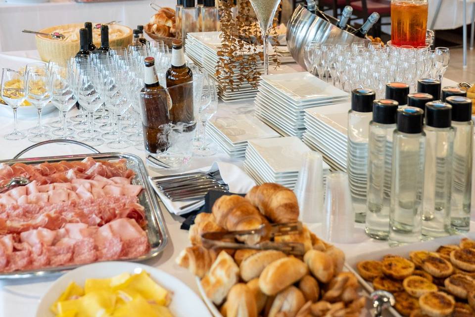 Buffet di benvenuto