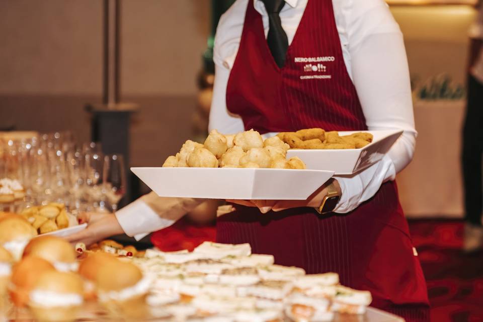 Buffet di benvenuto