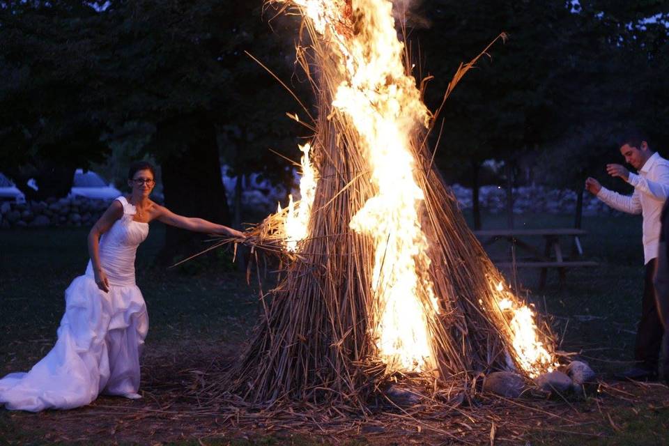 Falò di buon auspicio