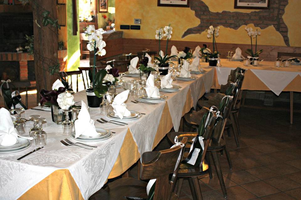 Matrimonio sala ristorante