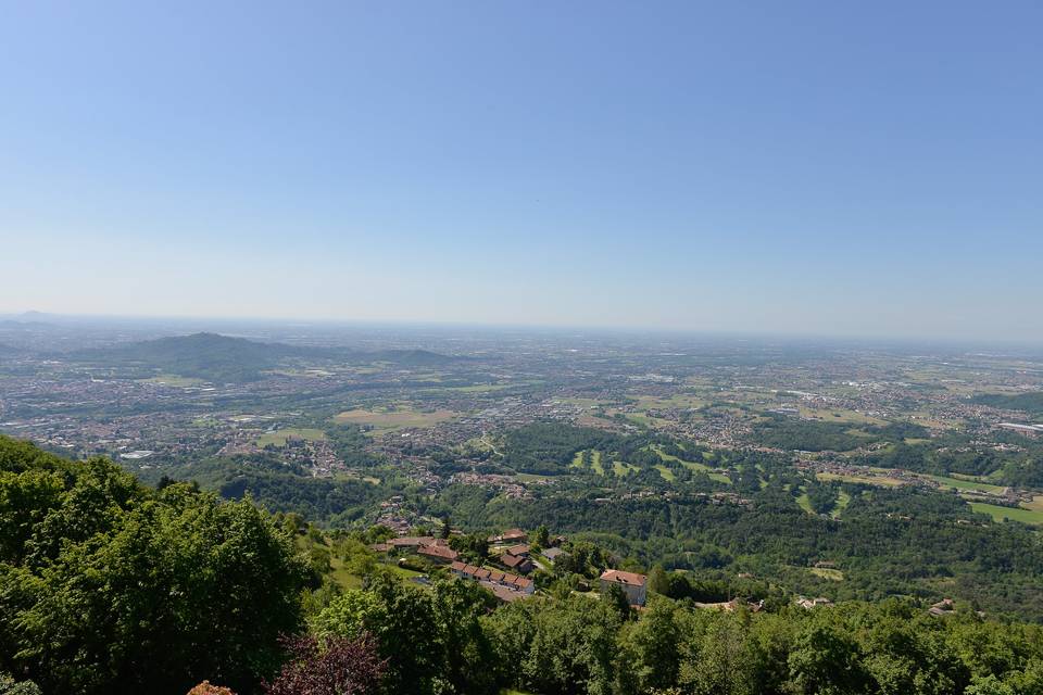 Vista sulla pianura