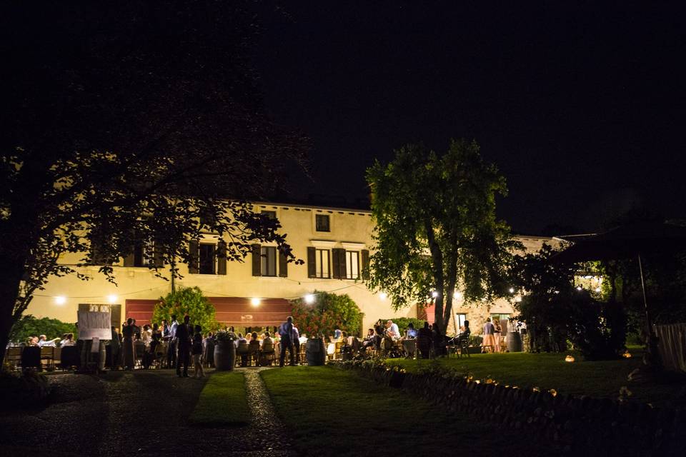 Il frontespizio della villa