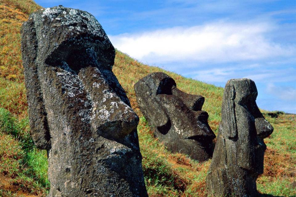 I Moai nell'Isola di Pasqua