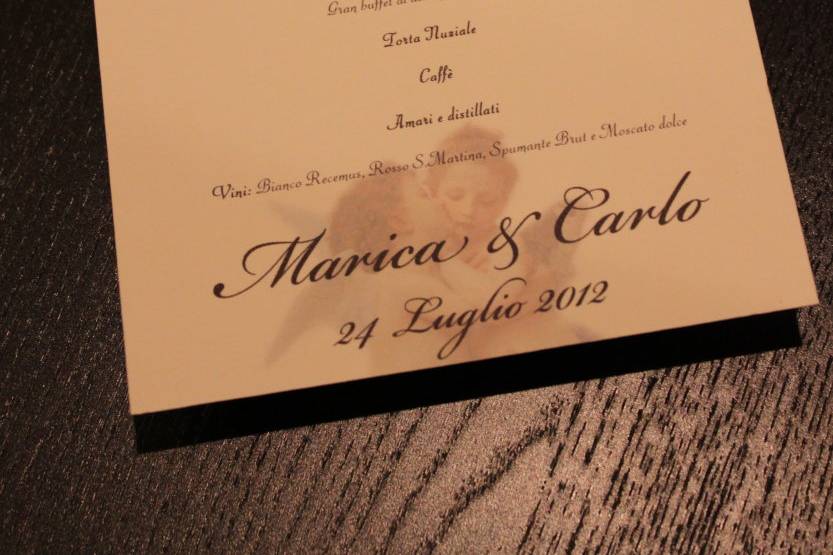 Carmen e Luca wedding design