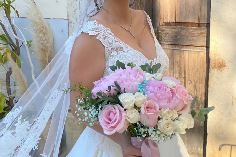 Melissa bridal look