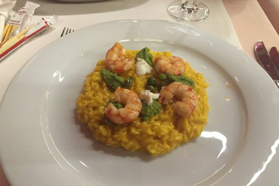 Risotto mare e orto