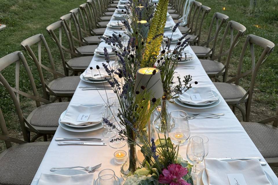 Allestimento Tavolo