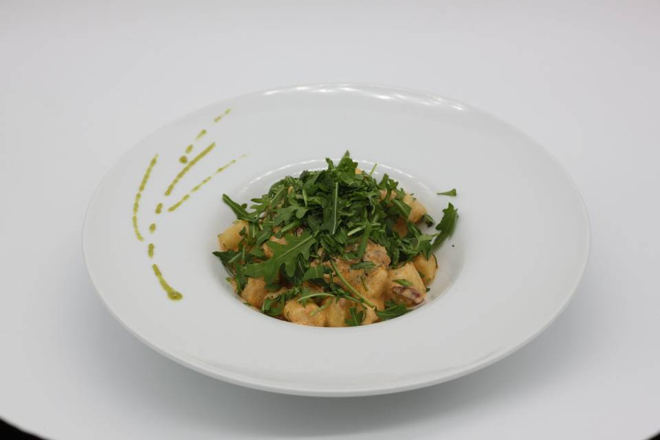 Gnocchi Rucola e Speck