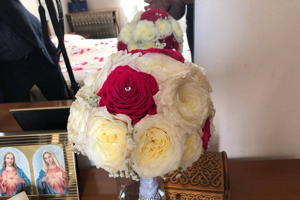 Bouquet rose inglesi