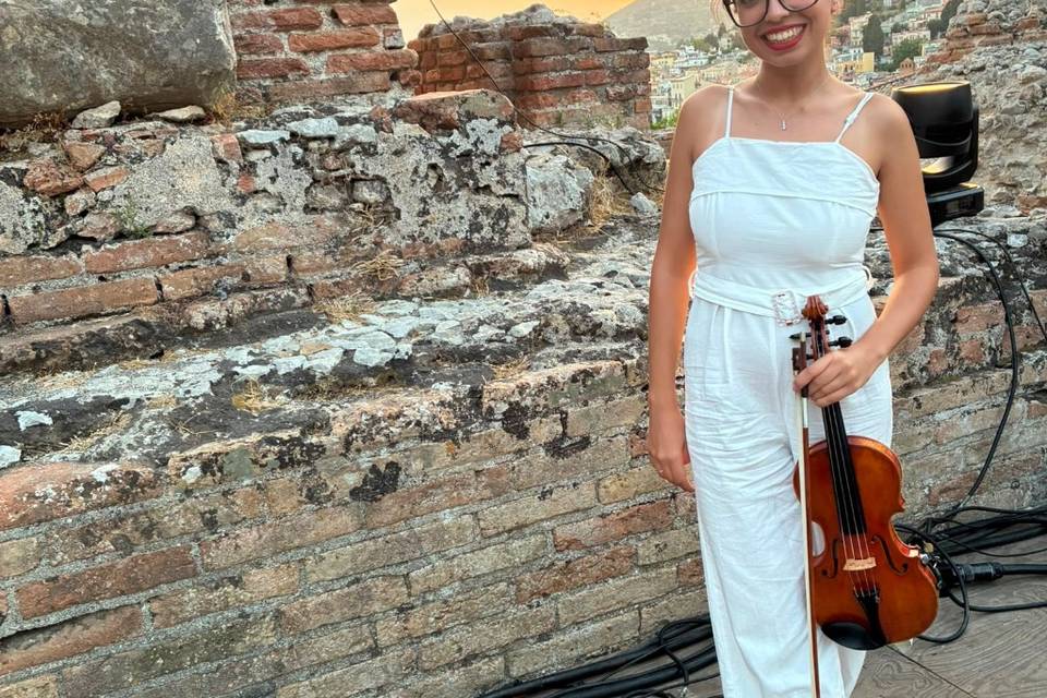 Al Teatro Greco di Taormina