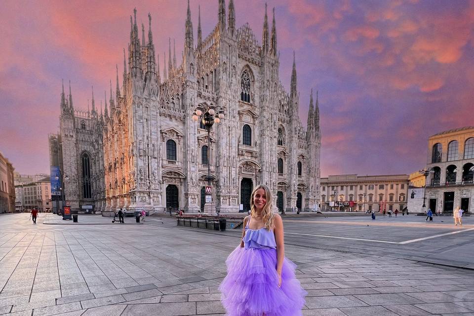 Sposa Piazza Duomo