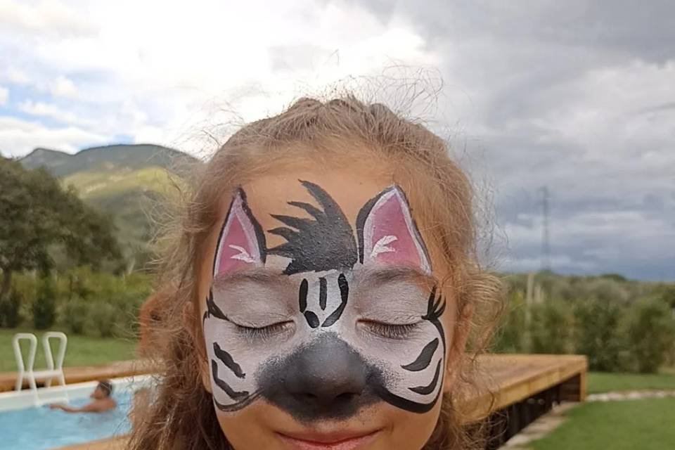Truccabimbi zebra