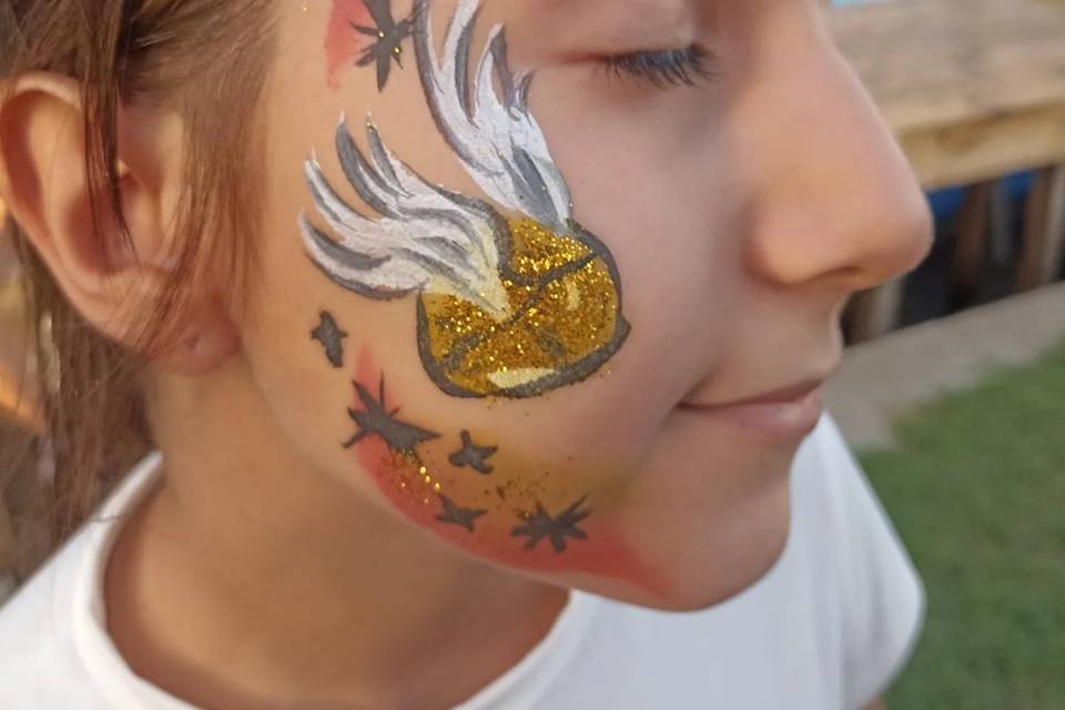 Truccabimbi boccino d'oro