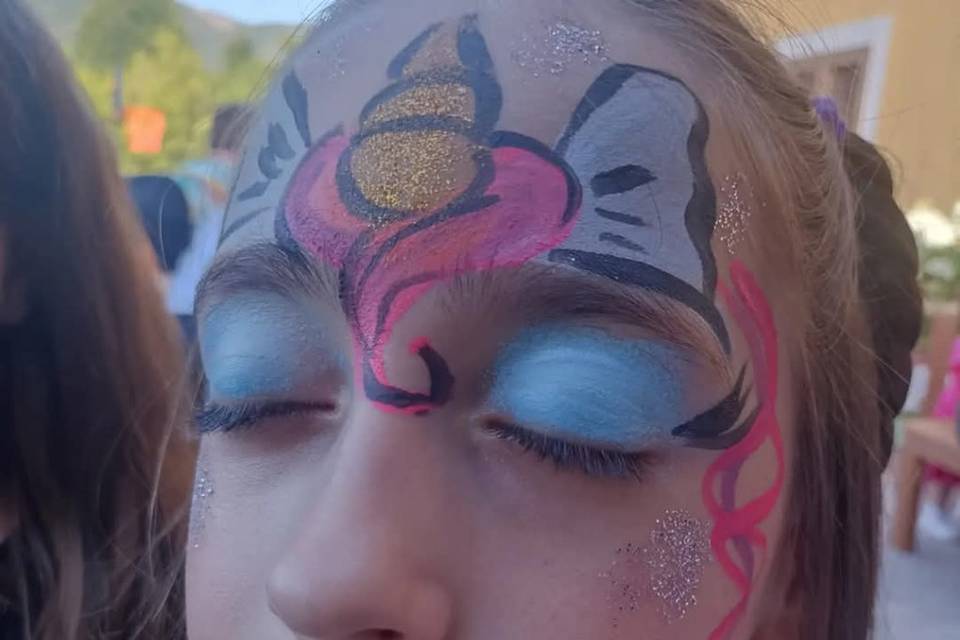 Truccabimbi unicorno