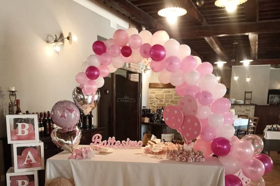 Allestimento battesimo