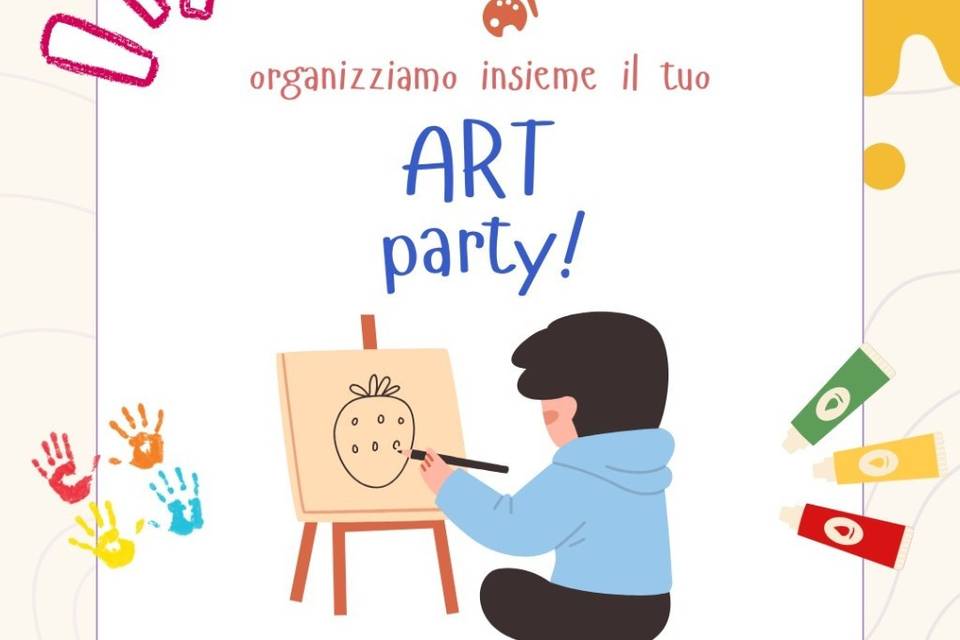 Compleanno a tema Arte