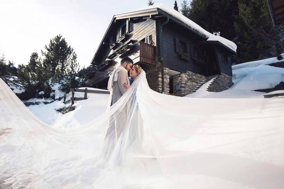 Sposarsi sulla neve