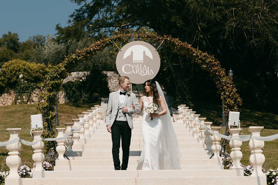 Matrimonio Villa Cariola