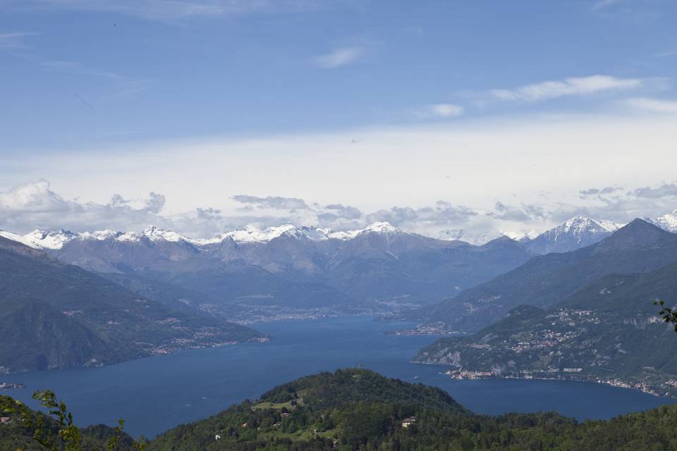 Panorama dal belvedere