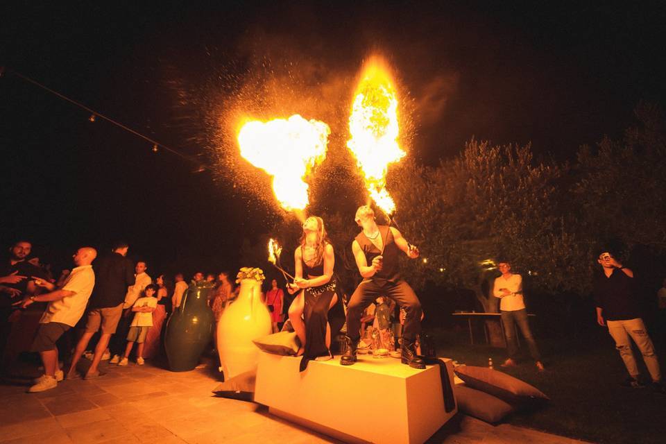 Fire show