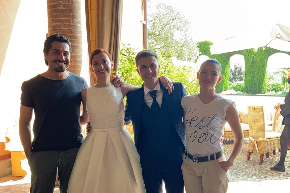 Con Cristina e Giorgio 7/21