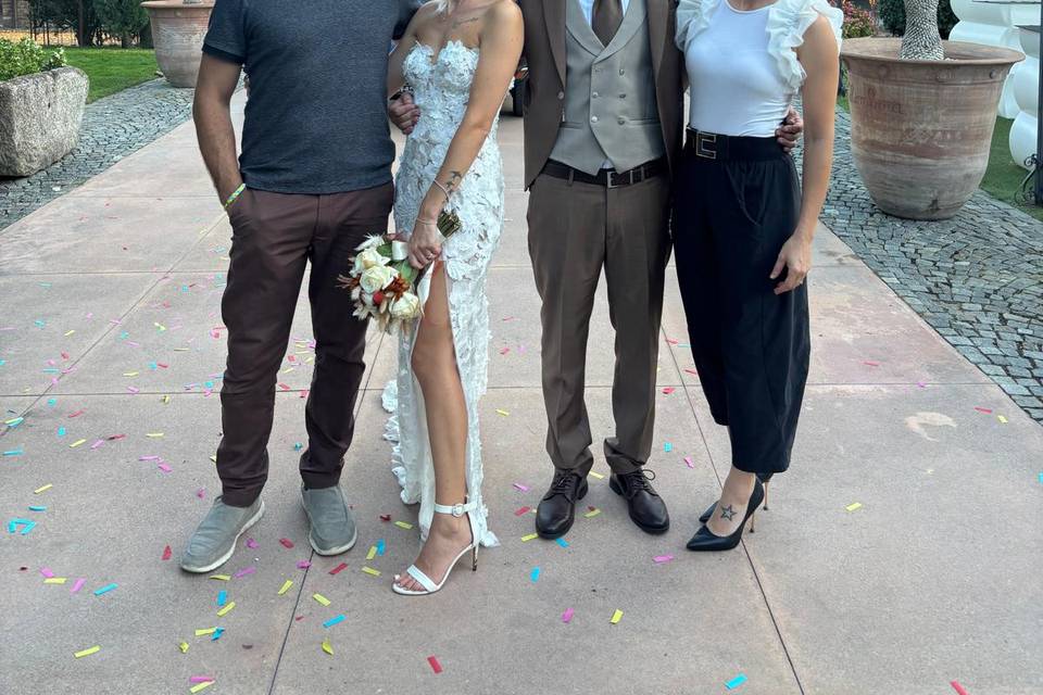Con Ale e Giuseppe 8/26