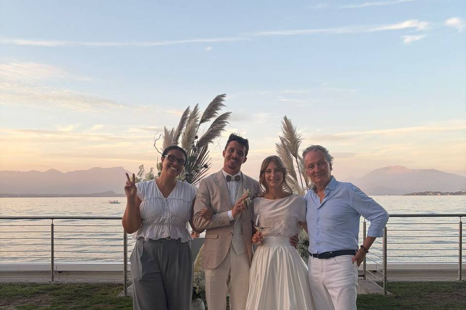 Con Rebecca ed Alessandro 8/26