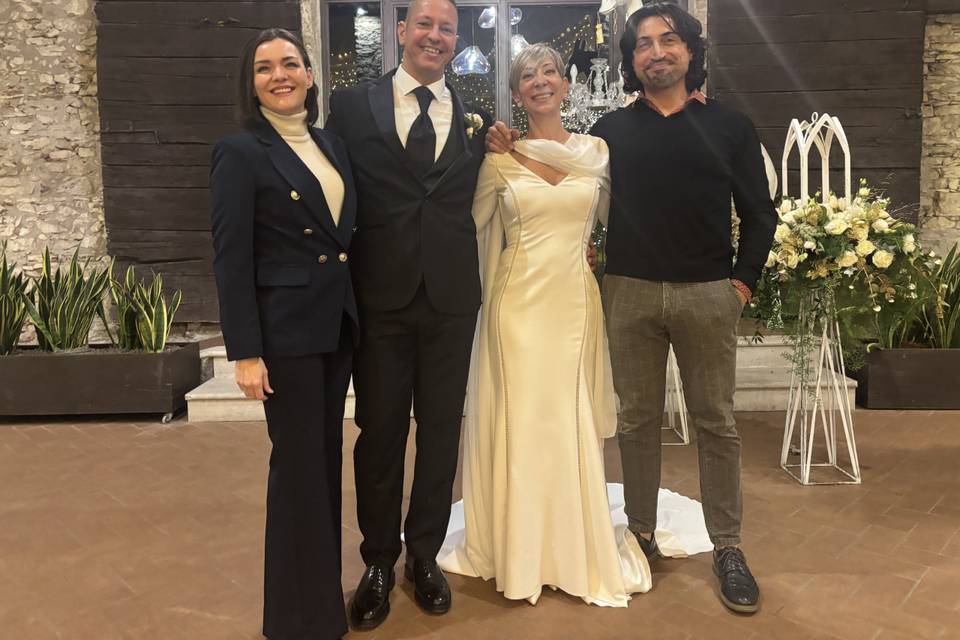 Con Daniela e Lorenzo 12/25