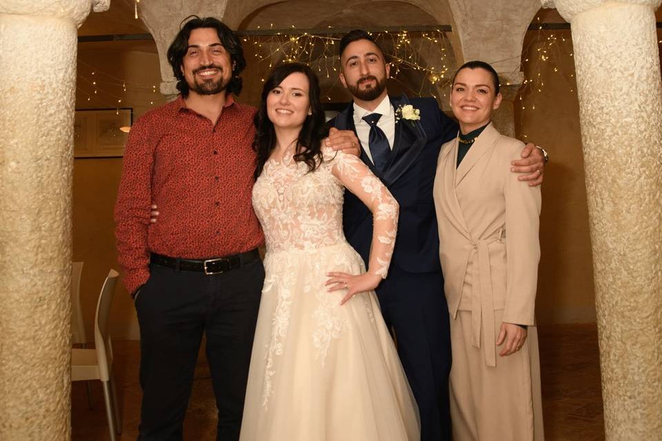 Con Elena e Riccardo 4/26