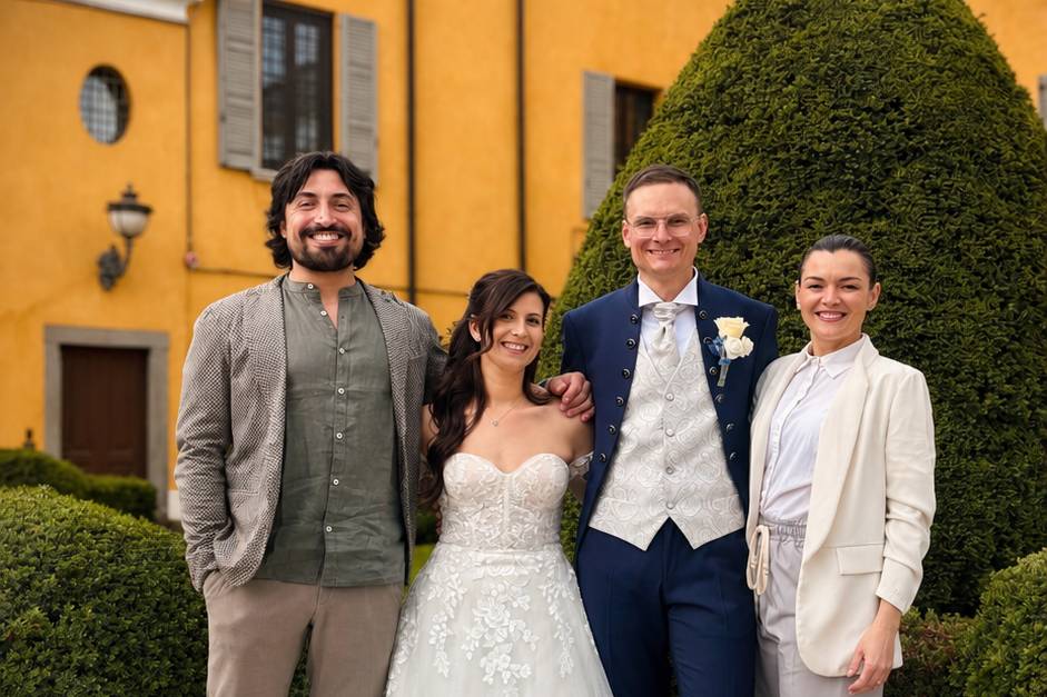 Con Priscilla e Mattia 4/26
