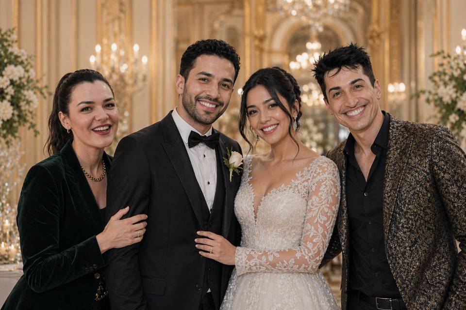 Con Estelle e Pedro 12/17