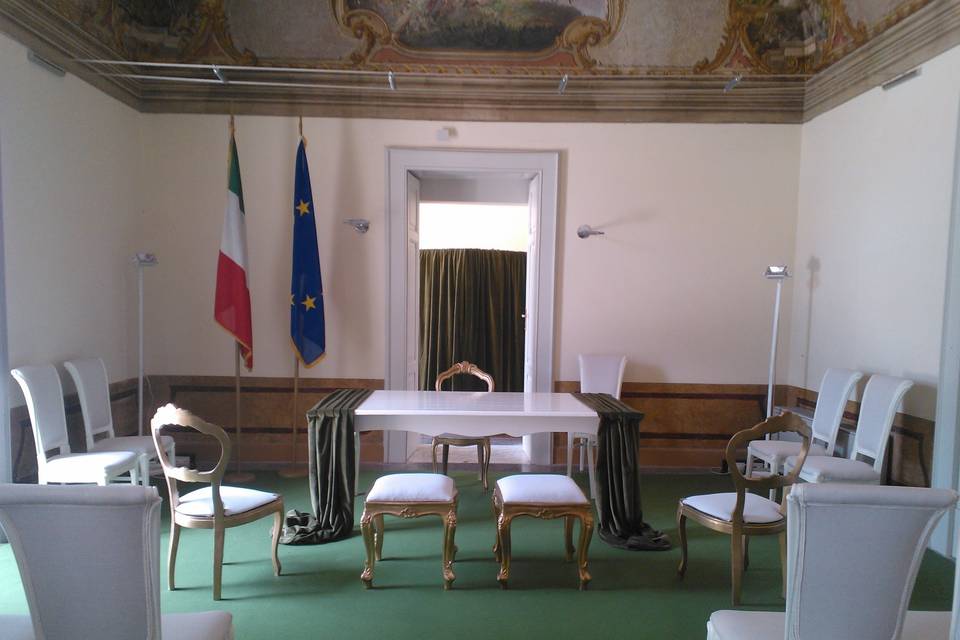 Allestimento matrimonio civile