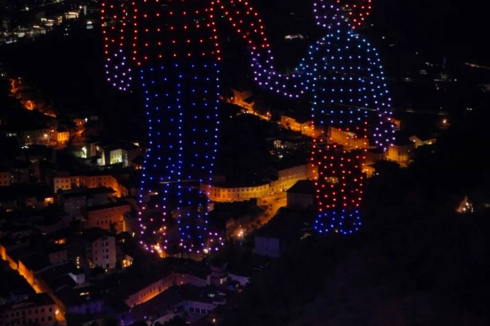 Spettacolo drone