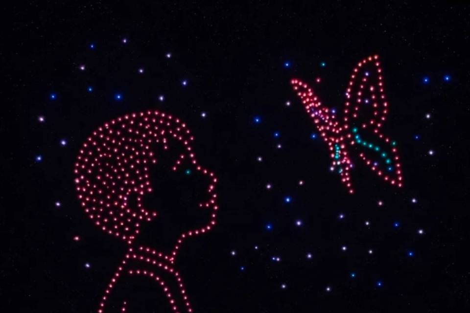 Spettacolo drone