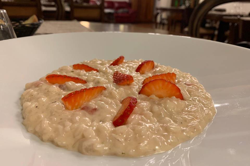 Risotto alle fragole