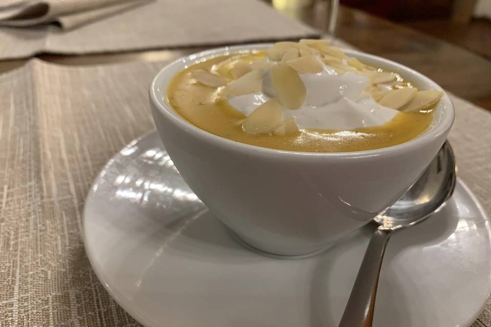 Cappuccino salato zucca