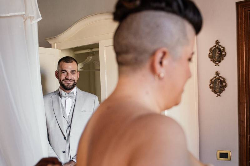 Preparazione sposa