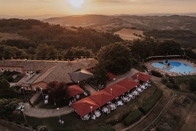 Panoramica al Tramonto