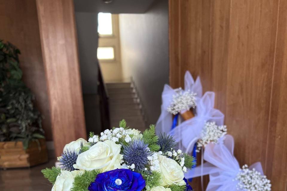 Bouquet e casa sposa