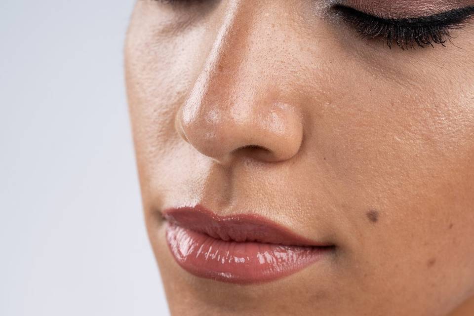 Dettaglio bocca - natural lip
