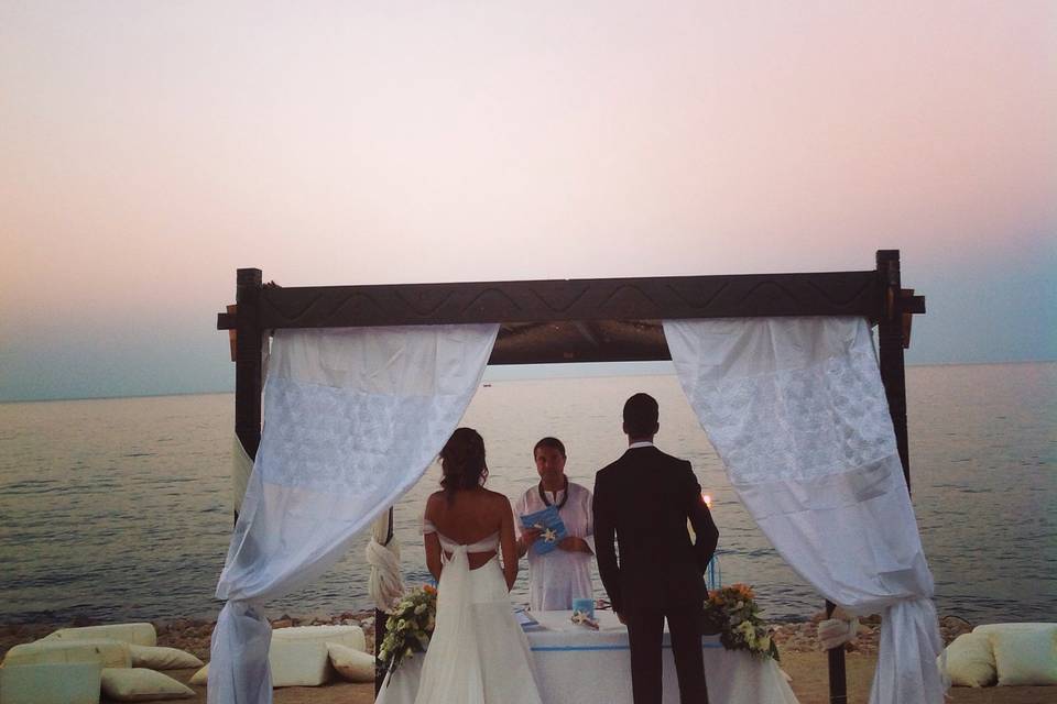 Matrimonio in spiaggia