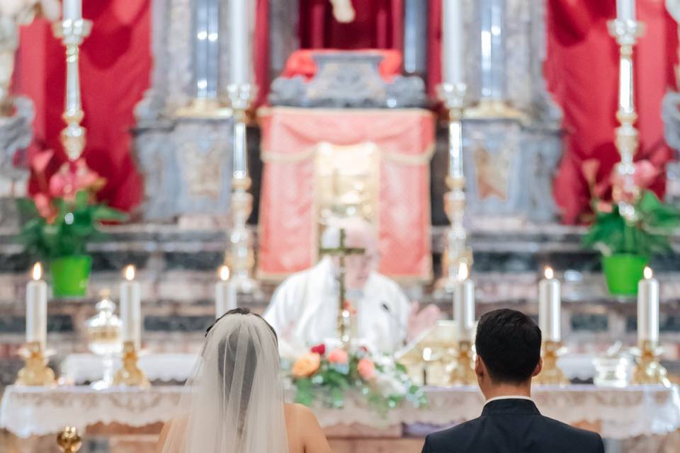 Cermonia in chiesa