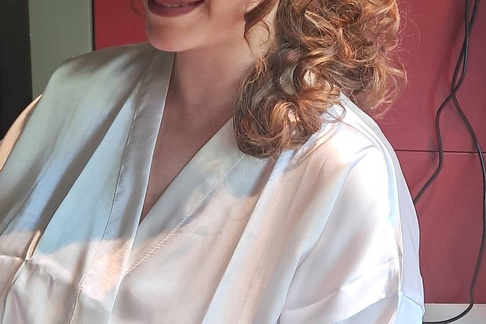 Trucco del viso toni caldi