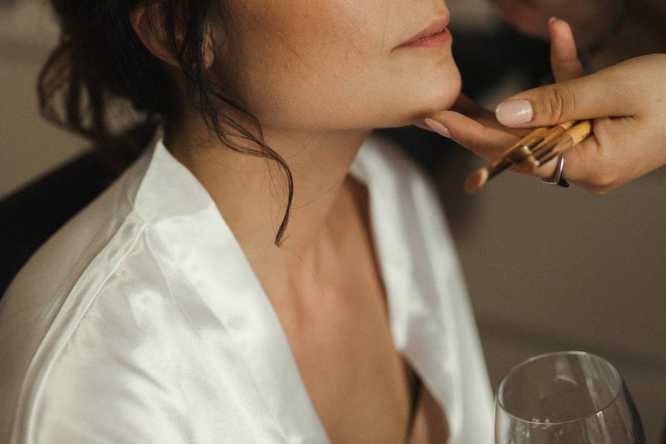 Make up sposa romantico