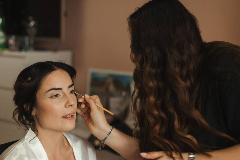 Make up sposa romantico
