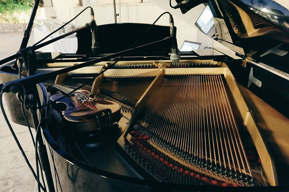 Piano a coda e violino