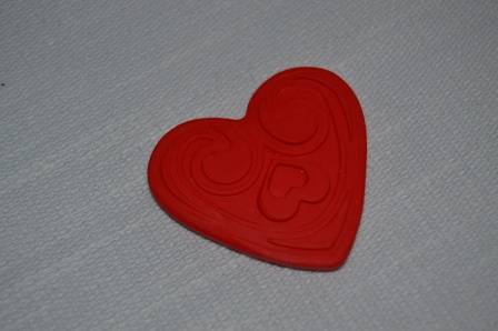 Cuore in fimo