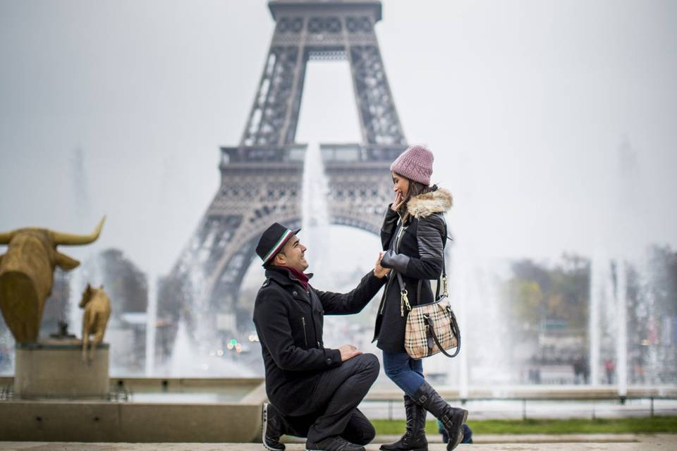 Dichiarazione alla Tour Eiffel